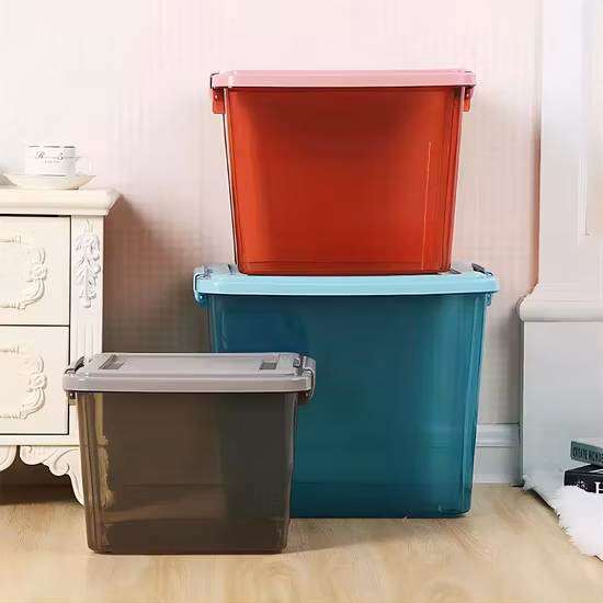 中国工場子供卸売ポータブル透明 PP プラスチック収納文具鉛筆ケース ペンボックス